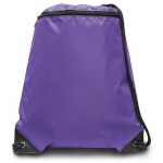 Promotional Zipper Drawstring Backpack