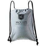 Personalized Chrome Fleece String Backpack by Taroko