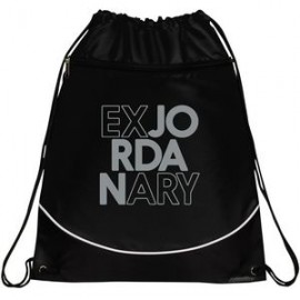 Customized Pocket Drawstring Backpack  Customized Pocket Drawstring Backpack