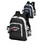 Two Tone Travelers Backpacks with Logo