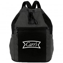 Customized Premium 1200D Vibrant Fusion Sport Drawstring Backpack (14" x 18" x 7.5")
