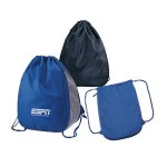 Expandable Drawstring Backpack with Logo