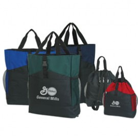Convertible Tote Bag / Backpack with Logo