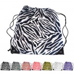 Personalized Drawstring Backpack, 210D Nylon 17.5" x 13.5"
