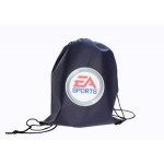 Logo Branded Heat Transfer Non-Woven Drawstring Backpack Bag