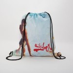 Dye-Sublimated Drawstring Backpack with Logo