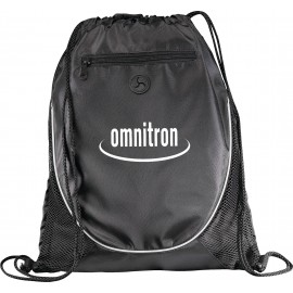 Peek Drawstring Bag with Logo