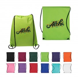 Full Color Non Woven Drawstring Bag with Logo