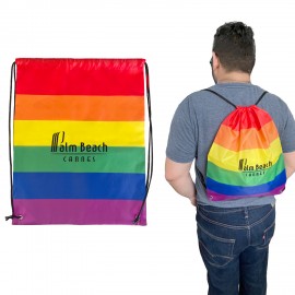 Rainbow Backpack with Logo