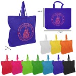 Logo Branded Non-Woven Bag - Slant Lily Bag (18 x 14 x 4)