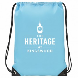 Drawstring Sportpack - 18" x 14" with Logo