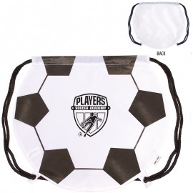 GameTime! Soccer Ball Drawstring Backpack with Logo  GameTime! Soccer Ball Drawstring Backpack with Logo