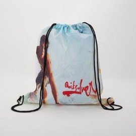 IMPORT Dye-Sublimated Drawstring Backpack with Logo