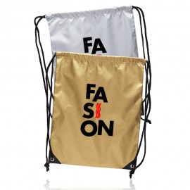 Customized Shiny Drawstring Backpacks