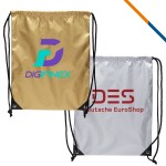 Donar Drawstring Backpacks with Logo