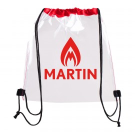 Personalized Mesh Drawstring Bag