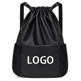 Custom Waterproof Gym Drawstring Backpack