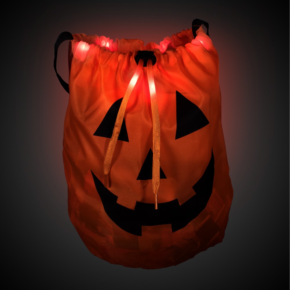 LED Pumpkin Bag with Logo
