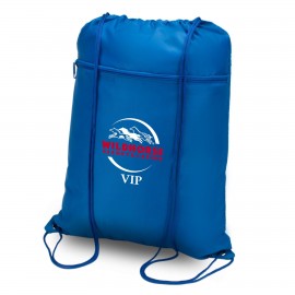 420D Heavy Duty Drawstring Tote Bag with Logo