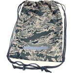 Drawstring Backpack 210D Nylon 17.5" x 13.5" with Logo