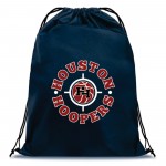 Drawstring Nylon Tote Bag with Logo