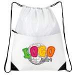 All Purpose Drawstring Tote II Bag with Logo