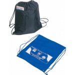 210D Polyester Drawstring Tote Bag with Logo