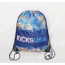 Sublimated Polyester Drawstring with Logo