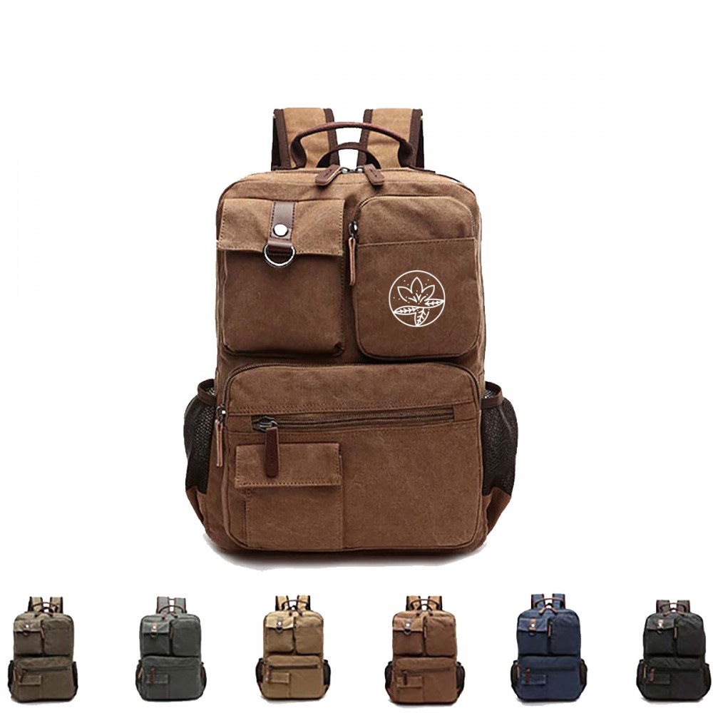 Customized Canvas Backpack