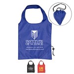Promotional "PACK-N-TOSS" Foldable Shopper Tote