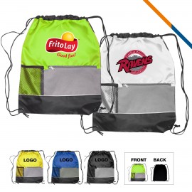 Logo Branded Tremise Drawstring Backpacks