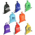 Glide Right Drawstring Backpack with Logo