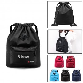 Waterproof Drawstring Backpack with Logo