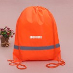 Custom Reflective Drawstring Backpack Bags