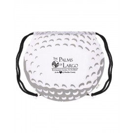 Golf Ball Drawstring Bag with Logo
