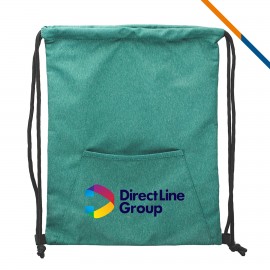 Bromain Drawstring Backpacks with Logo