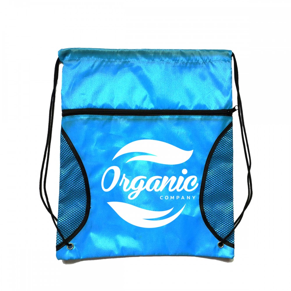 Promotional Deluxe Drawstring Backpack