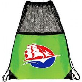 Logo Branded 420D Heavy Duty Drawstring Tote Bag  Logo Branded 420D Heavy Duty Drawstring Tote Bag