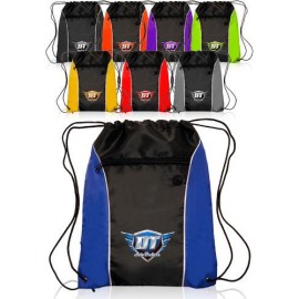 Color Drawstring Backpacks with Logo