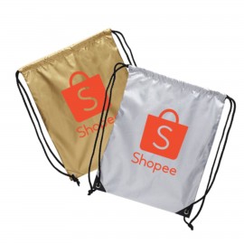 Promotional Shiny Urban Drawstring Backpacks  Promotional Shiny Urban Drawstring Backpacks