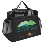 Promotional Mesh Utility Tote  Beach, Gym & Wellness Kit Bag