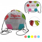 Ball Shape Drawstring Backpack with Logo