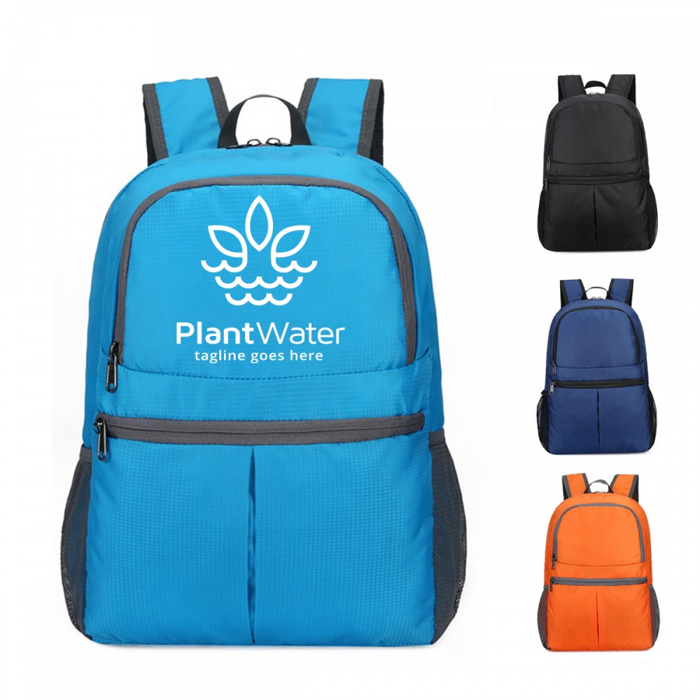 Foldable Hiking Backpack with Logo Foldable Hiking Backpack with Logo