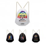 Personalized Pride Drawstring Bag (direct import)