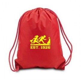 Large Drawstring Backpack with Logo