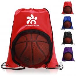 Custom See Through Drawstring Bag for Sport Balls
