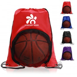 Customized See Through Drawstring Bag for Sport Balls