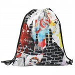 Sublimated Drawstring Backpack with Logo