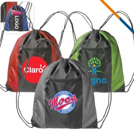 Curvo Drawstring Backpacks with Logo  Curvo Drawstring Backpacks with Logo