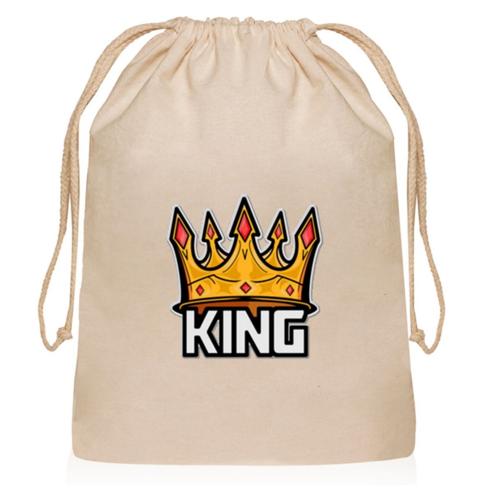 Promotional Cinch Up Bags Cotton Drawstring Backpacks